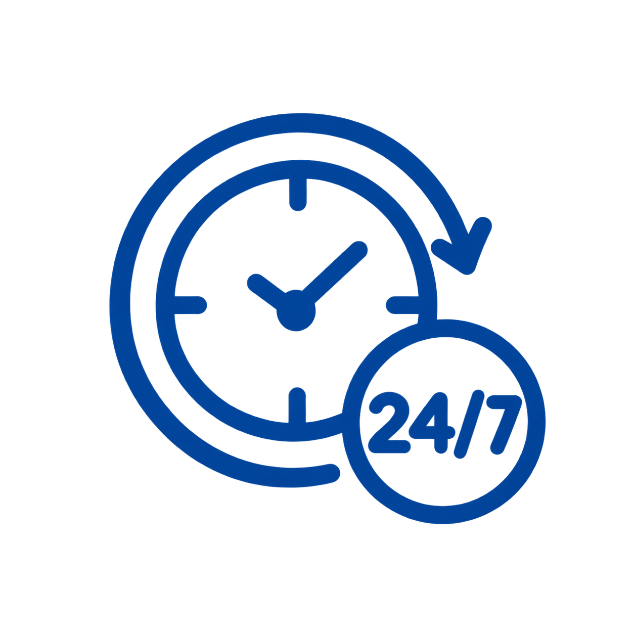 24:7 Clock Availability